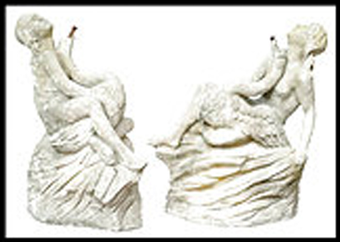 Antique garden statuary